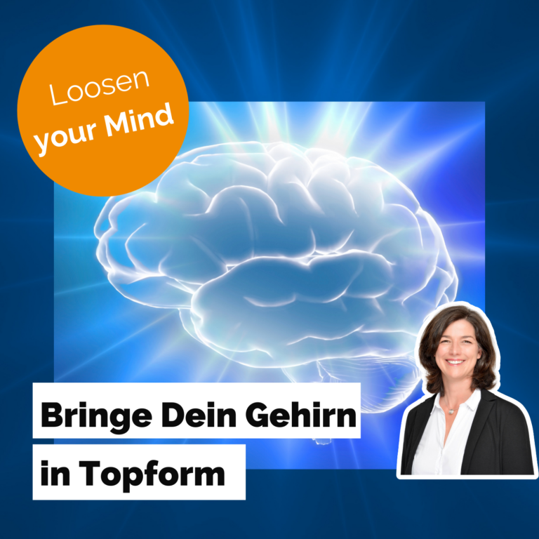 Ankündigung für Loosen your mind Gruppenprogramm mit Heike Loosen